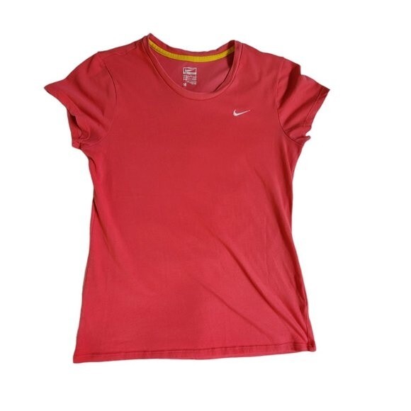 Nike Performance pink short sleeve t-shirt sz M - Picture 1 of 12